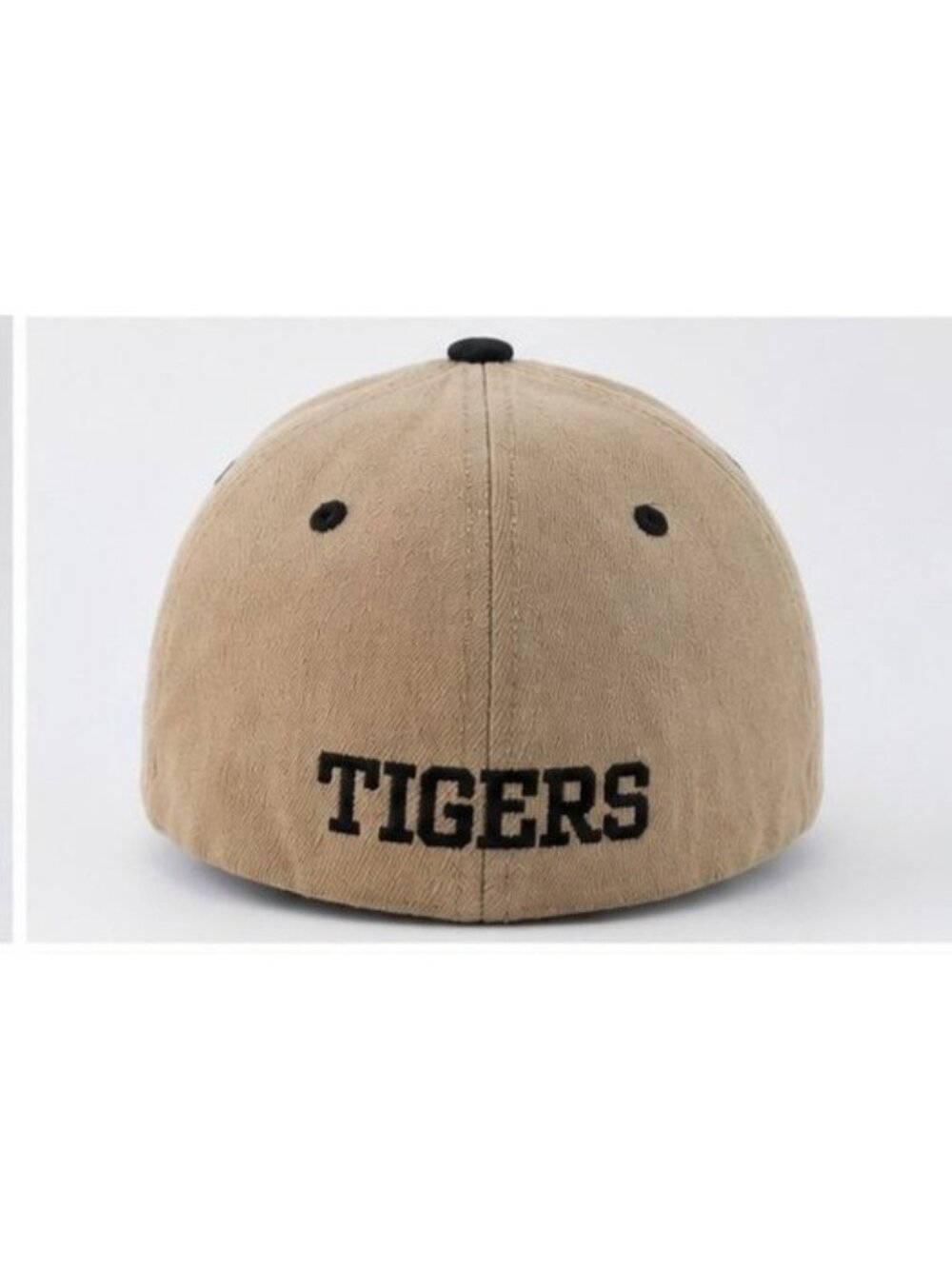 Pacific Tigers ML Caps TekFlex Flex Fit Hat Beige NCAA University Of Pacific Cap - Picture 3 of 5